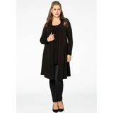 YOEK Dames Vest met lange mouwen