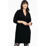 YOEK Travelstof tuniek zwart