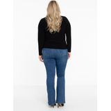 YOEK - Longsleeve - Colkraag - Polyester en Elastaan