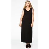 Jurk - A-lijn - Effen - Viscose - Mouwloos - Lang/maxi