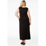 Jurk - A-lijn - Effen - Viscose - Mouwloos - Lang/maxi