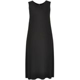 Jurk - A-lijn - Effen - Viscose - Mouwloos - Lang/maxi