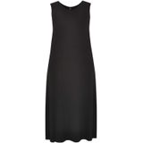 Jurk - A-lijn - Effen - Viscose - Mouwloos - Lang/maxi