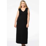 Jurk - A-lijn - Effen - Viscose - Mouwloos - Lang/maxi