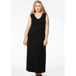 Jurk - A-lijn - Effen - Viscose - Mouwloos - Lang/maxi