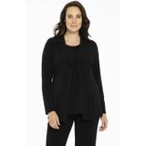 Yoek Travelstof Blazer Zwart