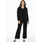 Yoek Travelstof Blazer Zwart