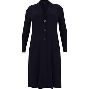 Yoek Blazer van Travelstof DOLCE Donkerblauw