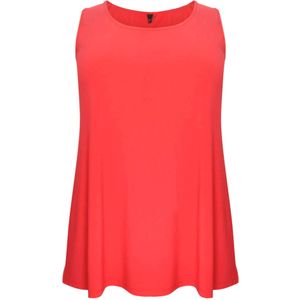 Yoek Singlet van Travelstof DOLCE Rood