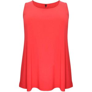 Yoek Singlet van Travelstof DOLCE Rood