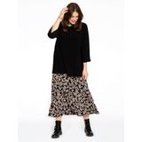 DOLCE - Shirt A-lijn - Zwart - Katoen