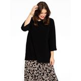 DOLCE - Shirt A-lijn - Zwart - Katoen