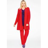 Yoek Blazer van Travelstof DOLCE Rood