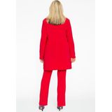 Yoek Blazer van Travelstof DOLCE Rood