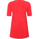 Tuniek - Effen - Katoen - Wijde Pasvorm - Lange Pasvorm - Halve Mouw