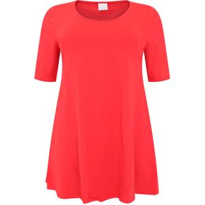 Tuniek - Effen - Katoen - Wijde Pasvorm - Lange Pasvorm - Halve Mouw