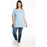 YOEK - COTTON - Tuniek - Lichtblauw