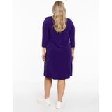 YOEK - A-lijn Jurk - 3/4 Mouwen