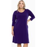 YOEK - A-lijn Jurk - 3/4 Mouwen