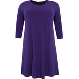 YOEK - A-lijn Jurk - 3/4 Mouwen