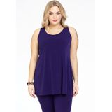 Haltertop - Effen - Normale Pasvorm - Mouwloos - Lange Pasvorm