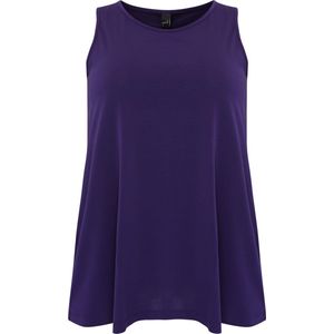 Urban Classics Short Pigment Dye Cut On Sleeve Dames T shirt Paars