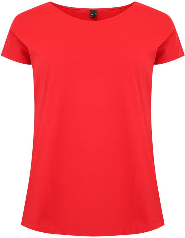 Yoek T-shirt COTTON Rood