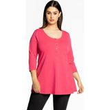 Tunik - Katoen - Flare Fit - Driekwart Mouwen