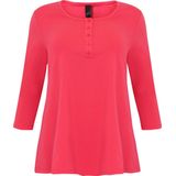 Tunik - Katoen - Flare Fit - Driekwart Mouwen