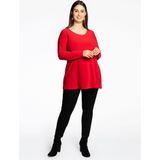 Tuniek - Katoen - Wide Bottom - Lange Mouwen - Ronde Hals