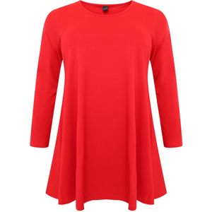 Tuniek - Katoen - Wide Bottom - Lange Mouwen - Ronde Hals