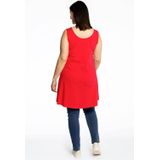 Top - Effen - Ronde Hals - Mouwloos - Lange Pasvorm - Normale Pasvorm