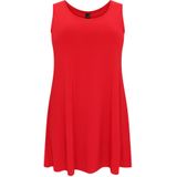 Top - Effen - Ronde Hals - Mouwloos - Lange Pasvorm - Normale Pasvorm