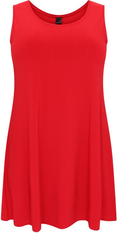 Top - Effen - Ronde Hals - Mouwloos - Lange Pasvorm - Normale Pasvorm