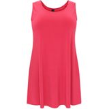 YOEK - Top - Pink - Mouwloos - Lange Pasvorm