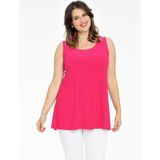 Yoek Top DOLCE van Travelstof Roze