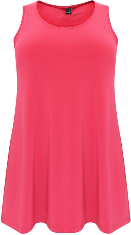 Yoek Top DOLCE van Travelstof Roze