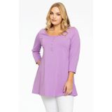 Yoek - ORGANIC COTTON - Tuniek - Lichtpaars