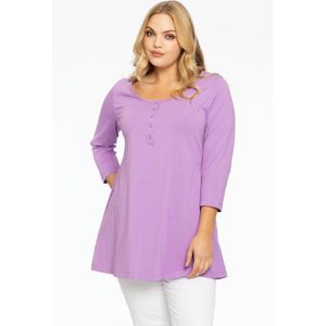 Yoek - ORGANIC COTTON - Tuniek - Lichtpaars