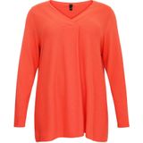 Trui met V-hals
