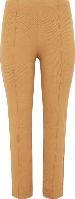 Yoek Straight Fit Broek Camel