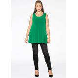 Yoek - DOLCE - Top - Groen - Mouwloos - Katoen