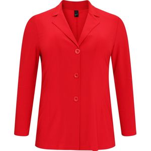 Yoek Damen Blazer met lange mouwen großen Größen