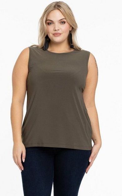 Yoek Singlet DOLCE van Travelstof Groen