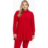 Yoek Blouse DOLCE van Travelstof Rood