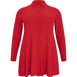 Yoek Blouse DOLCE van Travelstof Rood