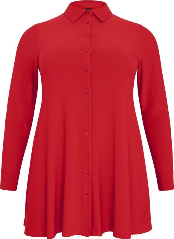 Yoek Blouse DOLCE van Travelstof Rood