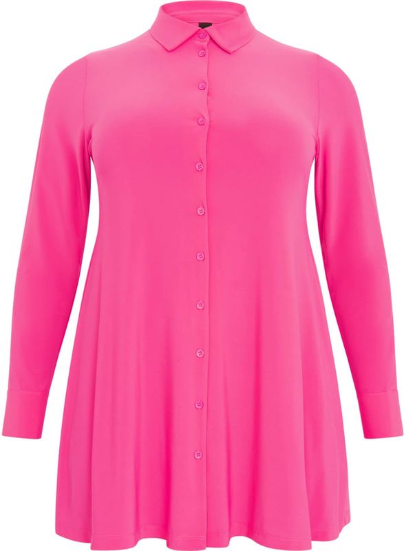 Yoek - DOLCE - Blouse - Fel van Kleur - A-lijn