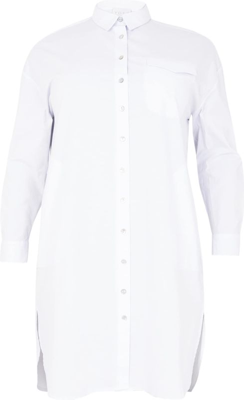 Blousejurk - POPLIN STRETCH - Lange Blouse - Elastisch Katoen