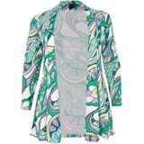 Cardigan - BARI - Lila - Lange Mouwen - Open Voorzijde